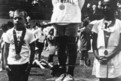 Siegerehrung bei den ersten Special Olympics 1968