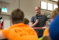 SOD-Sportbotschafter Thomas Lurz beantwortete die Fragen der Athleten. (Foto: SOD/Jo Henker)