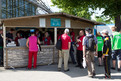 Großer Ansturm auf den Fanshop der Special Olympics München 2012. Foto: SOD/Stefan Holtzem