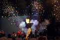 21.05.2012 - Das Special Olympics Feuer wurde entzündet. Es gibt ein Feuerwerk, alle Anwesenden erheben sich von ihren Plätzen und klatschen. Die Athleten liegen sich freudestrahlend in den Armen. Jetzt können die Spiele endlich beginnen. Foto: SOD/Shirin