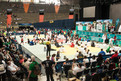 Siegerehrungen in der Leistungsgruppe 3 bei den Judowettbewerben vor großem Publikum. Foto: SOD/Jörg Brüggemann
