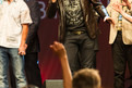 21.05.2012 - Eröffnungsfeier: Patrick Nuo begeistert mit der SOD-Hymne die Athleten. Foto: SOD/Stefan Holtzem
