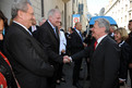 vlnr.: Oberbürgermeister Christian Ude, Ministerpräsident Horst Seehofer, Bundespräsident Joachim Gauck. Foto: SOD/Juri Reetz