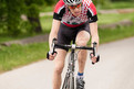 Daniel Naumann mit perfekter Körperhaltung auf dem Fahrrad. Foto: SOD/Jörg Brüggemann