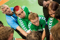 Vor dem Spiel machen sich Spieler und Trainer heiß. Gleich geht es los! Foto: SOD/Jörg Brüggemann