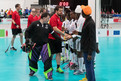 Shake-hands nach dem Spiel gegen das Team von der Elfenbeinküste. (Foto: SOD/Luca Siermann)