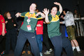 Athletinnen der australischen Delegation bei der Welcome Party im Congress Schladming. (Foto: SOD/Jörg Brüggemann OSTKREUZ)