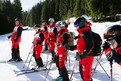 Die Ski sind angeschnallt. Gleich kann es mit den ersten Abfahrten losgehen. (Foto: SOD/Jörg Brüggemann OSTKREUZ)