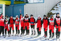 Die deutschen Ski Alpin Athleten haben heute die erste Hangbegehung vorgenommen. (Foto: SOD/Jörg Brüggemann OSTKREUZ)