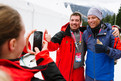 Stefan Birnbacher und der ehemalige österreichische Skirennläufer Benjamin Raich. (Foto: SOD/Jörg Brüggemann OSTKREUZ)