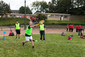 Nach dem Ultimate Frisbee wurde Baseball gespielt. Hier ist Sven Hahn beim Abschlag. (Foto: Luca Siermann)