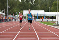Christoph Brügge auf der Zielgeraden beim 400 m Lauf. (Foto: Luca Siermann)