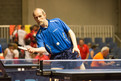 Detlef Steitzer tritt neben dem Tischtennis-Doppel-Wettbewerb, bei dem er gemeinsam mit Daniel Reckziegel Gold gewann, auch in den Einzelwettbewerben an. (Foto: Luca Siermann)