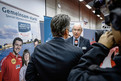 SOD-Präsident Gernot Mittler stand den Medienvertretern nach der Auftakt-PK für Interviews zur Verfügung. (Foto: SOD/Andreas Endermann)