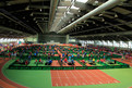 Eine tolle Ansicht der Leichtathletikhalle im Arena Sportpark. (Foto: SOD/Andreas Bister)