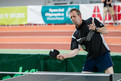 SO-Athlet Dirk Fink von den Gemeinnützigen Werkstätten Neuss konzentriert sich auf den Ball (Foto: SOD/Stefan Holtzem)