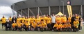 Gruppenbild Training mit SG Dynamo Dresden im Rahmen der Europäischen Fußballwoche_Foto: SOSN