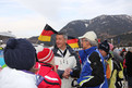 Thomas Schmid, 1. Bürgermeister des Marktes Garmisch-Partenkirchen, nahm sich Zeit für Gespräche mit den Athleten. (Foto: SOD/Karl Wagner)
