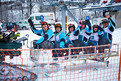 Die Ski-Alpin-Athleten auf dem direkten Weg zum Start. (Foto: ADAC/Tom Gonsior)