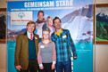 Prinz Leopold von Bayern und die "Gesichter der Spiele" Lisa Schnitzer und Stephan Holzmann. (Foto: ADAC/Tom Gonsior)