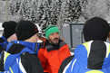 Christian Neureuther bespricht mit den Athleten den nächsten Durchlauf. (Foto: SOD/Karl Wagner)