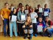 Gruppenbild nach Zertifikatausgabe_ÜLA-Ausbildung Auerbach (Foto: SOSN)
