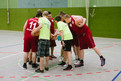 Das Team der Friedrich-von-Bodelschwingh Schule Bergkamen schwört sich auf das nächste Spiel ein. (Foto: SOD/Jörg Brüggemann OSTKREUZ)