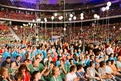 Rund 10.500 Teilnehmer und Zuschauer sind bei der großen Eröffnung der Special Olympics 2016 dabei. (Foto: SOD/ Jörg Brüggemann OSTKREUZ)