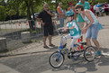 Früh übt sich: Jessica Stock aus Erding ist mit 11 Jahren die jüngste Athletin beim Radfahren. (Foto: SOD/Claus Kirsch)