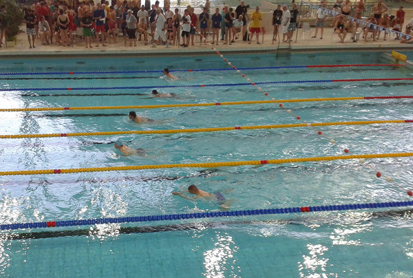 Die Schwimmwettbewerbe werden bei den Nationalen Spielen im Stadionbad ausgetragen. (Foto: SOD)