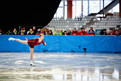 Kür beim Eiskunstlauf: Shanice Weber ( Bernetalschule Essen). (Foto: SOD/Tom Gonsior)