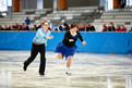 Kür beim Eiskunstlauf Paarlauf: Annelie Glässler (SG Finneck Sömmerda e.V.) und Jason Buthi (SG Finneck Sömmerda e.V.). (Foto: SOD/Tom Gonsior)