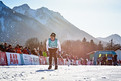 Erika Kälin aus der Schweiz hat das perfekte Wetter zum Ski Langlauf. (Foto:SOD/Tom Gonsior)