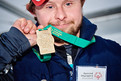 Darauf kann er stolz sein: Christoph Arnold mit seiner Goldmedaille. (Foto:SOD/Tom Gonsior)