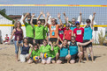 Beachvolleyball: Die Teams Rummelsberger Diakonie Auhof in Bayern und Wilhelmsdorf. (Foto: SOD/Florian Conrads)