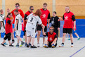 Das Team der Diakoniewerk Westsachsen gGmbH Werkstatt Lebensbrücke Glauchau spielt gegen den Radebeuler Handball Verein. (Foto: SOD/Sascha Klahn)