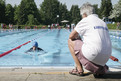 Langstreckenschwimmen, 500m Freiwasser: Simon Roehm, SG Rehabilitation Berlin-Lichtenberg (Foto: SOD/Jörg Brüggemann OSTKREUZ)