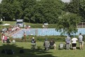Langstreckenschwimmen, 500m Freiwasser im Freibad Katzheide bei den Special Olympics Kiel 2018. (Foto: SOD/Jörg Brüggemann OSTKREUZ)