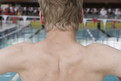 Schwimmen, Finale 200m Brust: Lockerungsübungen vor dem Start - Kai-Jürgen-Pönisch (SG Rehabilitation Berlin-Lichtenberg e.V.). (Foto: SOD/Jörg Brüggemann OSTKREUZ)