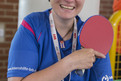 Tischtennis: Christina Eichstädt von der Lebenshilfe Brandenburg-Potsdam e.V. (Foto: SOD/ Florian Conrads)