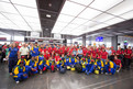 Begegnungen auf dem Flughafen. Team Germany trifft Team Simbabwe. (Foto: SOD/Luca Siermann)