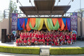 Gruppenfoto der einen Hälfte der deutschen Delegation im Host Town Programm von Monterey Park. (oto: SOD/Luca Siermann)