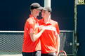 Michael Wittmann und Thomas Wittmann sind ein sehr gut eingespieltes Unified Doppel im Tennis. (Foto: SOD/Jörg Brüggemann (OSTKREUZ)