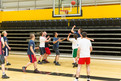 Das Unified-Basketballteam ist mit vollem Einsatz beim Training. (Foto: SOD/Luca Siermann)