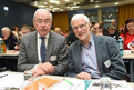 Ehrenpräsident Gernot Mittler und der ehemalige Vizepräsident Prof. Dr. Hans-Jürgen Schulke. (Foto: SOD/Juri Reetz)