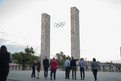 Eine spannende Besichtigung geht zu Ende. Das Olympiastadion Berlin wäre einer der vielen Sportstätten die 2023 zum Austragungsort der Special Olympics Weltspiele werden. Foto: SOD / Annette Hauschild (OSTKREUZ)