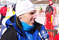 Interview mit Anton Grotz vor seinem 100m-Finallauf. Foto: SOD