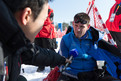Ski Langläufer Philipp Schneider im Interview mit KBS. Foto: Luca Siermann