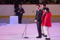 Der Präsident Südkoreas, Lee Myung-bak, sprach die offiziellen Eröffnungsworte. Foto: Luca Siermann