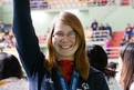 Große Freude bei Vanessa Fuchs über die Goldmedaille. Foto: Luca Siermann